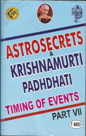 [47291] %Download~ Astrosecrets & Krishnamurthi Padhdhati - Timing of Events - K Subramaniam #PDF!