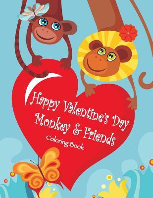 18ba6] ^D.o.w.n.l.o.a.d~ Happy Valentine's Day Monkey & Friends Coloring Book - Mary Lou Brown !PDF#