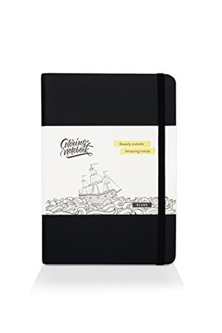 [e7acd] ^Read^ Coloring Notebook, Blank, Black (5.83 × 8.27) - ColoringNotebook *ePub~