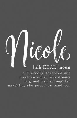 c836d] #D.o.w.n.l.o.a.d* Nicole: Personalized Name Journal for Women (Custom Journal Notebook, Personalized Gift, Journaling) -  ~P.D.F*