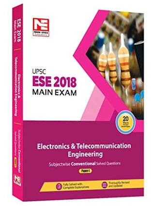 [ec409] @Download@ ESE 2018 Main Exam: Electronics & Telecom. Engg - Subjectwise Conventional Solved Questions Paper - I - Made Easy Editorial Board ~e.P.u.b@