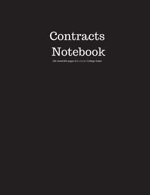 [6b5d4] #F.u.l.l.! *D.o.w.n.l.o.a.d! Contracts Notebook 200 Sheet/400 Pages 8.5 X 11 In.-College Ruled: Subject Contracts Writing Composition Book Soft Cover - Goddess Book Press *PDF@