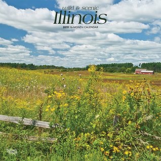 [a0cc2] ^Download! Illinois, Wild & Scenic 2019 12 x 12 Inch Monthly Square Wall Calendar, USA United States of America Midwest State Nature (Multilingual Edition) -  ~PDF@