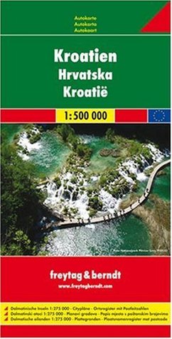 [b9863] *Read! ~Online! Croatia Road Map (Country Road & Touring) (Road Maps) - Freytag & Berndt *ePub@