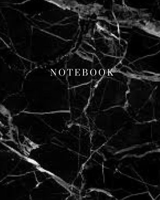 [02205] %Read* @Online* Notebook - Marble Black Cover: (8 x 10) Writing Journal, 100 Pages, Smooth Matte Cover -  #PDF*