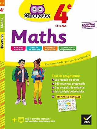 [fed93] ^R.e.a.d% %O.n.l.i.n.e% Collection Chouette - Maths: Maths 4e (13-14 ans) - Gerard Bonnefond ~P.D.F#