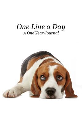 [56d17] #Full% #Download~ One Line a Day: A Motivational and Inspirational One Year Journal - Beagle Dog Cover -  !P.D.F%