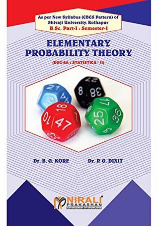 [2d1ea] *Download! ELEMENTARY PROBABILITY THEORY DSC-8A : STATISTICS - II - Dr. B. G. KORE %e.P.u.b!