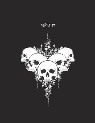 [c5aa6] *R.e.a.d# Vertex #9: Skull-themed lined notebook for journaling, songwriting or school assignments. - Tookken Press #e.P.u.b@