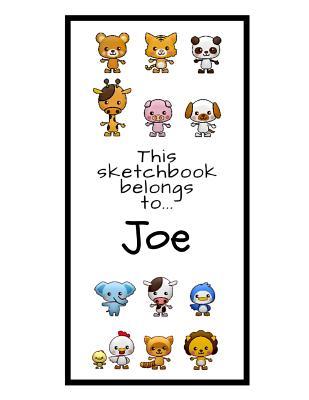 318fa] ~D.o.w.n.l.o.a.d^ Joe Sketchbook: Personalized Animals Sketchbook with Name: 120 Pages -  @e.P.u.b^