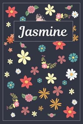 [07c59] ^Full^ *Download* Jasmine: Lined Writing Notebook with Personalized Name 120 Pages 6x9 Flowers -  %ePub%