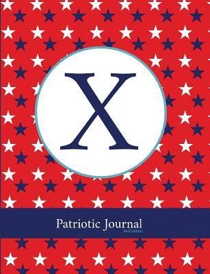 7c150] !D.o.w.n.l.o.a.d% X: Patriotic Journal Red Edition: Monogram Initial Notebook -  !ePub%