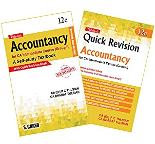 [ce624] ^Full* @Download! Tulsian’s Accountancy: For CA Intermediate Course (Group I) with Quick Revision (2 Books Combo): 1 - P.C. Tulsian !P.D.F!