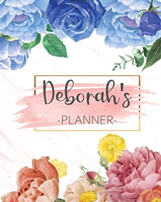 a341c] @D.o.w.n.l.o.a.d* Deborah's Planner: Monthly Planner 3 Years January - December 2020-2022 Monthly View Calendar Views Floral Cover - Sunday start - Babanana Planner ^ePub%